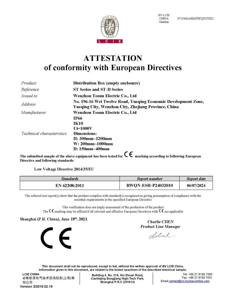 Waterproof Panel Board certificate