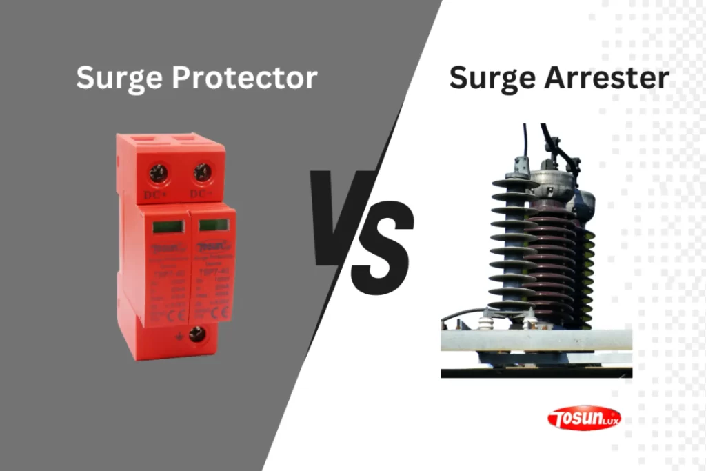 Surge Protector vs Surge Arrester