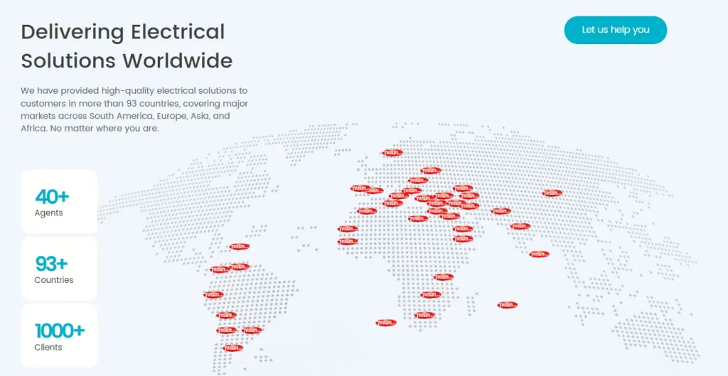 ONE-STOPELECTRICAL SOLUTIONSPARTNER TOSUNlux serving global