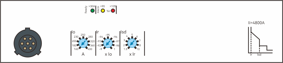 Disjoncteur Miniature TSB3-63 4P C50 TOSUN