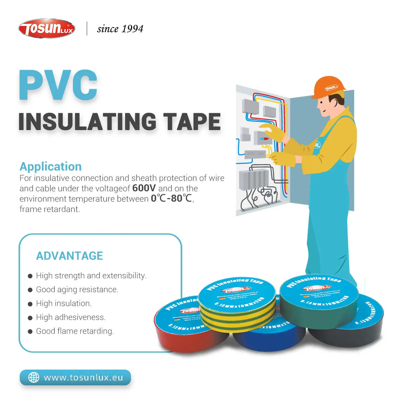 PVC yalıtım bandı